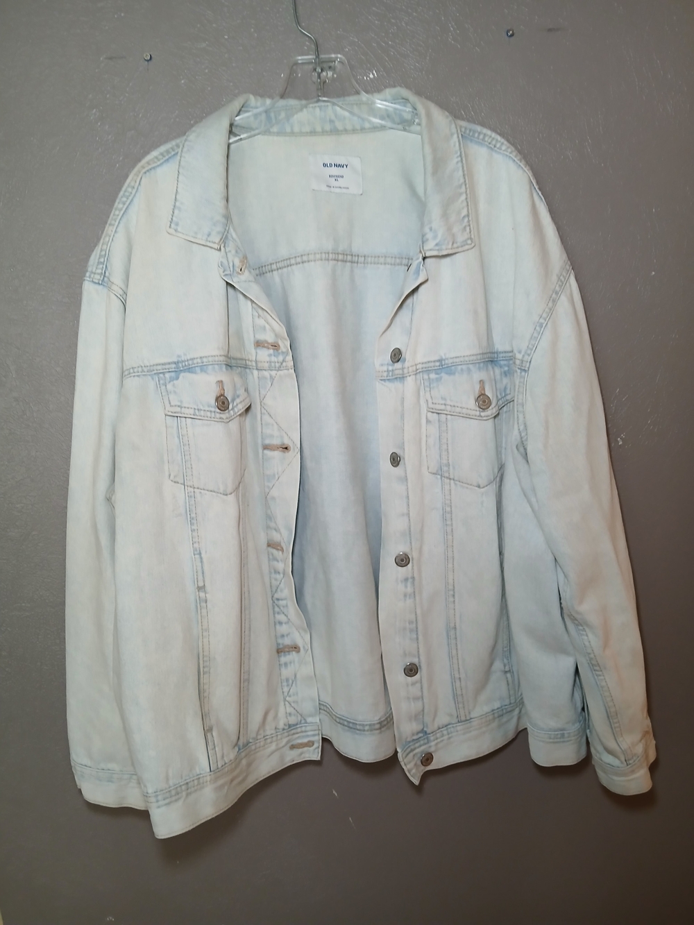 Old Navy Pale Blue Denim Jacket - Women's Jean Jacket